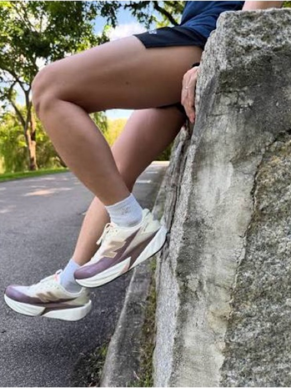 New balance rebel v5 in Angora Cream.  Like new. Women’s 8.5